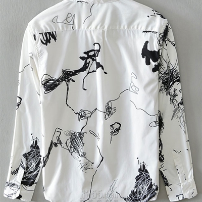 市场上装-衬衫-微潮衬衫