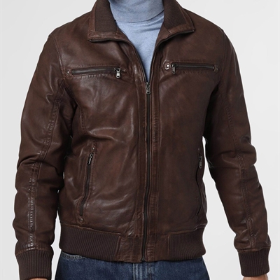 市场上装-皮衣-商务皮衣