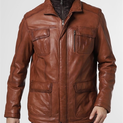 市场上装-皮衣-商务皮衣