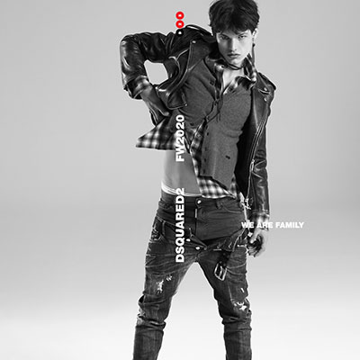 意大利《Dsquared2》2020-21秋冬潮流前卫男装女装