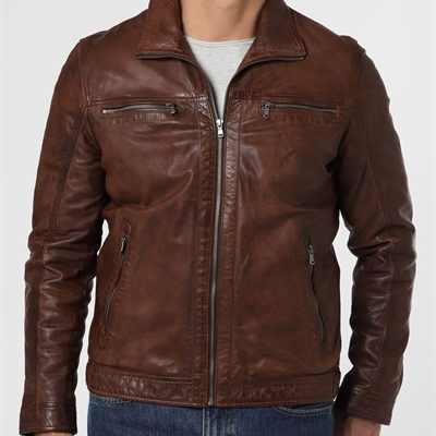 市场上装-皮衣-商务皮衣