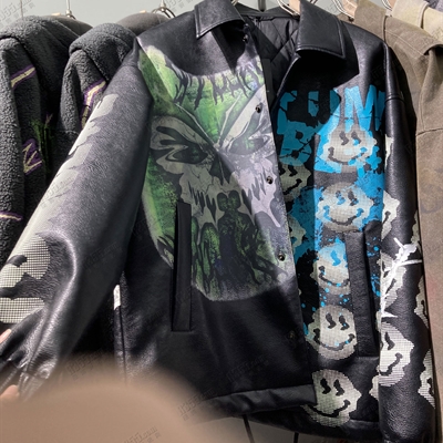 市场上装-皮衣-微潮皮衣【实拍】