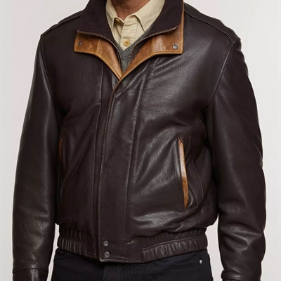 市场上装-皮衣-商务皮衣