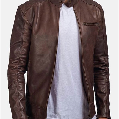 市场上装-皮衣-商务皮衣