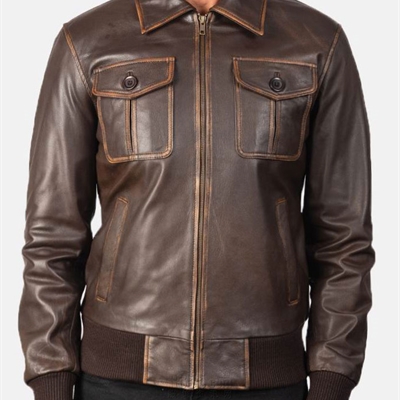 市场上装-皮衣-商务皮衣