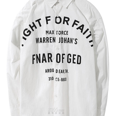 市场上装-衬衫-休闲衬衫