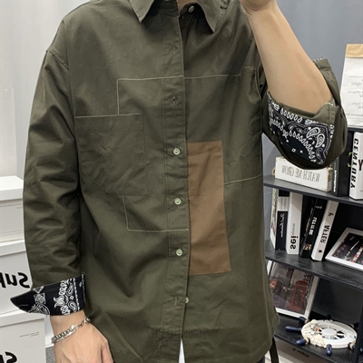 市场上装-衬衫-休闲衬衫