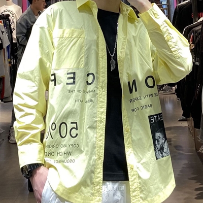 市场上装-衬衫-微潮衬衫