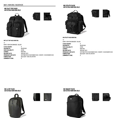 2021春夏_New Era 包包_欧洲大牌资料