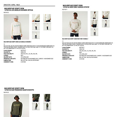 2021春夏_New Era 服装_欧洲大牌资料