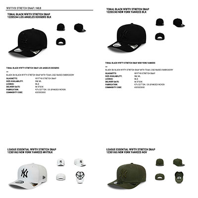 2021春夏_New Era 帽子_欧洲大牌资料