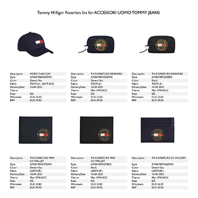 2021春夏_Tommy Hilfiger 配件_欧洲大牌资料