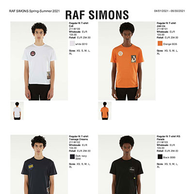 2021春夏_Raf Simons_欧洲大牌资料