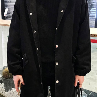 市场上装-中长外套-微潮中长外套