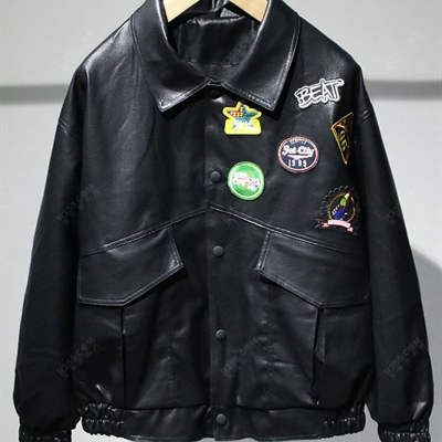 市场上装-皮衣-微潮皮衣【实拍】