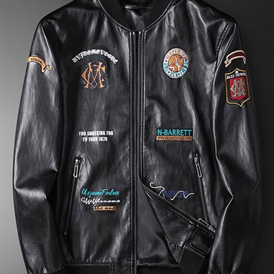 市场上装-皮衣-欧货皮衣