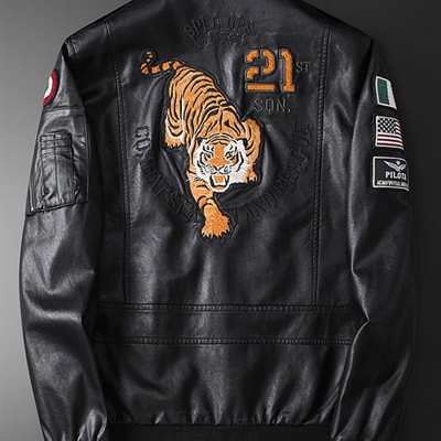 市场上装-皮衣-欧货皮衣