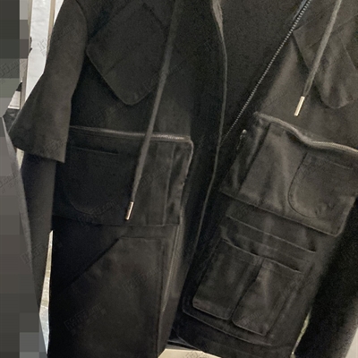 市场上装-中长外套-微潮中长【实拍】