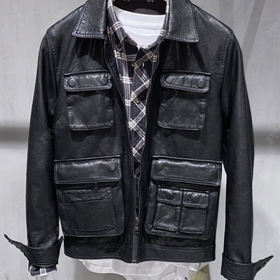 市场上装-皮衣-休闲皮衣【实拍】
