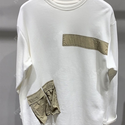 市场上装-T恤-工装长袖T恤【实拍】