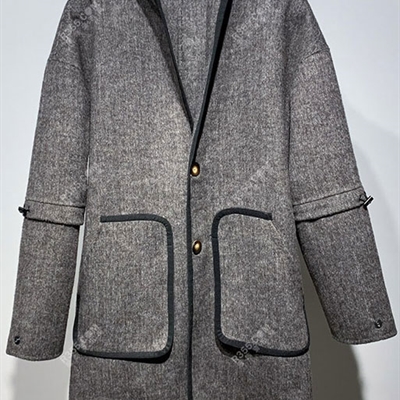 市场上装-中长外套-休闲中长外套【实拍】