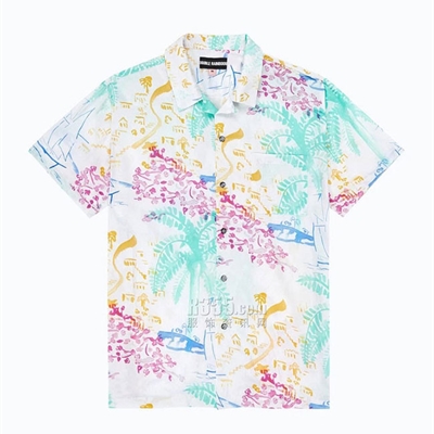 设计师品牌-短袖-微潮衬衫