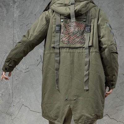 市场上装-中长外套-微潮中长外套