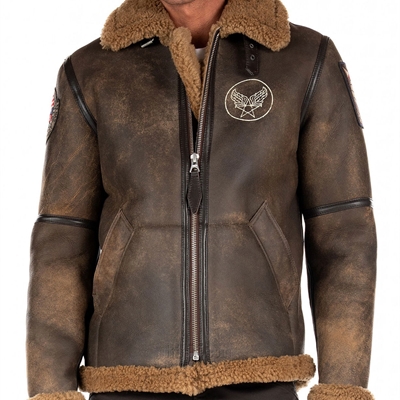 市场上装-皮衣-商务皮衣