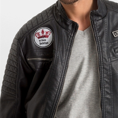 市场上装-皮衣-商务皮衣