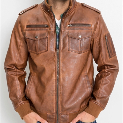 市场上装-皮衣-商务皮衣