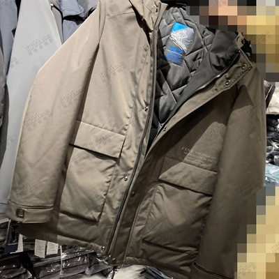 市场上装-棉衣/羽绒服-商务棉服【实拍】