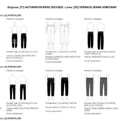 2021秋冬_Versace Jeans_服装_欧洲大牌资料