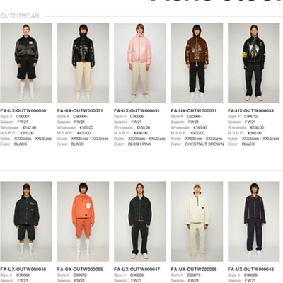 2021秋冬_Acne Studios_服装_欧洲大牌资料