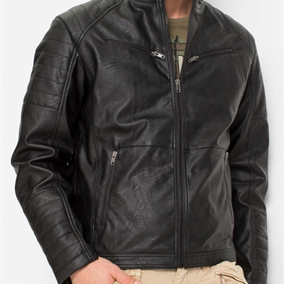 市场上装-皮衣-商务皮衣