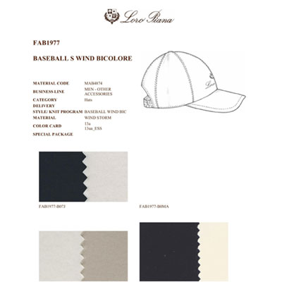 2021秋冬_Loro Piana_配件色卡_欧洲大牌资料