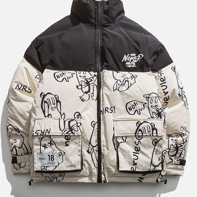 市场上装-棉衣/羽绒服-微潮棉服