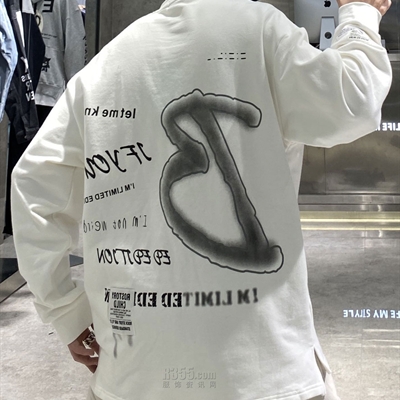 市场上装-T恤-微潮T恤