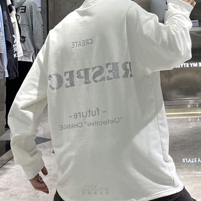 市场上装-T恤-微潮T恤