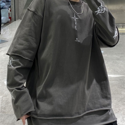 市场上装-T恤-微潮T恤