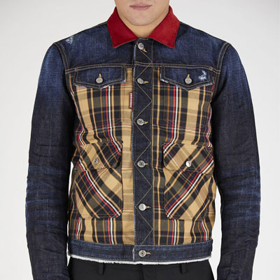 2021秋冬_DSquared2_牛仔夹克_欧洲大牌资料