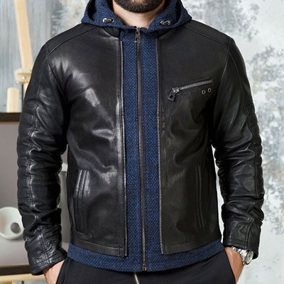 市场上装-皮衣-商务皮衣