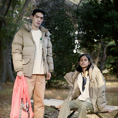法国《Maison Kitsuné x GOLDWIN》2020秋冬休闲时尚男女装