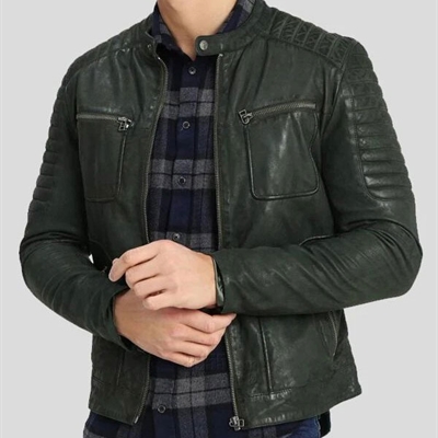 市场上装-皮衣-商务皮衣