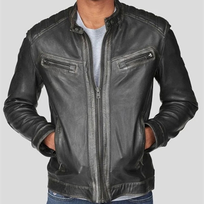 市场上装-皮衣-商务皮衣