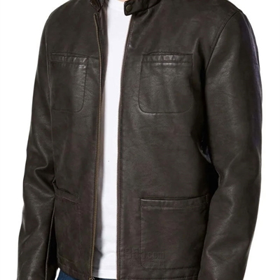 市场上装-皮衣-商务皮衣