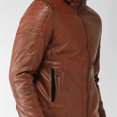 市场上装-皮衣-商务皮衣