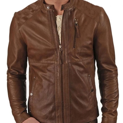 市场上装-皮衣-商务皮衣