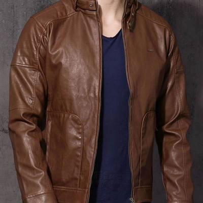 市场上装-皮衣-商务皮衣