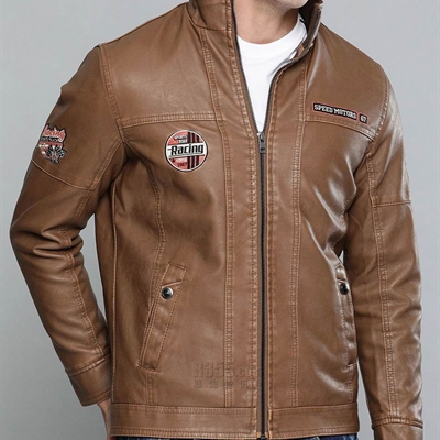 市场上装-皮衣-商务皮衣