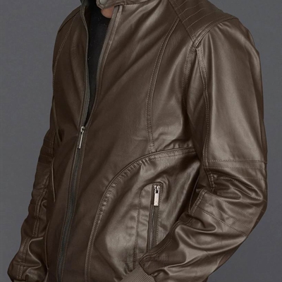 市场上装-皮衣-商务皮衣